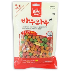 Snack bánh thưởng cho chó hỗn hợp BOWWOW Mix 150gr