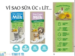 Sữa Tươi Úc Cho Mèo Bổ Sung Glucosamine Pets Own 1L 
