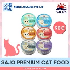 Pate Sajo Hàn Quốc cao cấp cho Mèo lon 90g