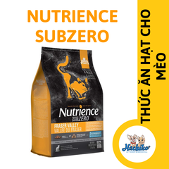 Thức ăn hạt cho mèo Nutrience SubZero Gà tây, cá hồi, cá trích, cá tuyết và rau củ quả tự nhiên 0.5kg/2.27kg/5kg