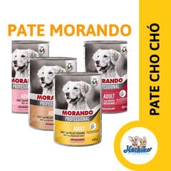 Pate Morando cho Chó trưởng thành Lon 400g