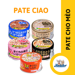 Pate Ciao lon 85gr cho mèo mọi lứa tuổi