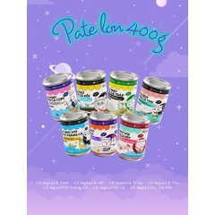 Pate Cho Mèo Meowcat Lon 400Gr  7 vị thơm ngon dinh dưỡng