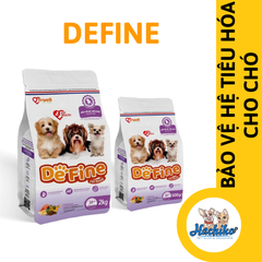 Define - Thức ăn hoàn chỉnh cho chó trưởng thành giúp bảo vệ hệ tiêu hoá 2kg