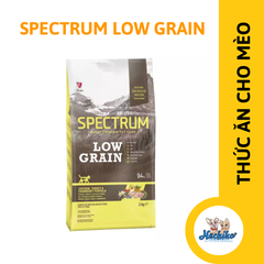 Thức ăn cho mèo Spectrum Low Grain Kitten Food Chicken & Turkey & Cranberry (vị Gà tây & Việt quất) 2Kg