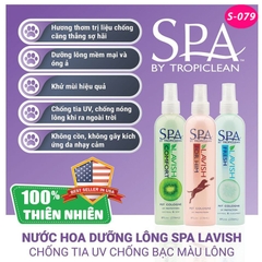 Xịt Dưỡng Lông SPA-Tropiclean Cho Chó Mèo - 236ml