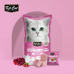 Viên sữa chua yogurt hỗ trợ tiêu hoá KitCat Freeze Dried Yogurt Yums [8 Vị]