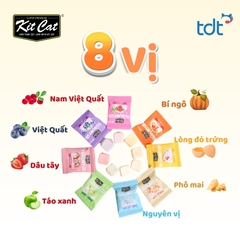 Viên sữa chua yogurt hỗ trợ tiêu hoá KitCat Freeze Dried Yogurt Yums [8 Vị]