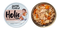 Pate chó Holic cá ngừ trắng rau củ và Vị thịt gà rau củ 85gr