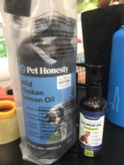 Dầu Cá Hồi Alaska Cho Chó Mèo Pet Honesty 100ml