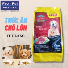 Thức ăn chó lớn Pro Dog 1.5kg