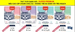 Wanpy Xốt mèo Super Premium 85gr