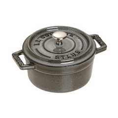Nồi gang tròn STAUB - Màu xám