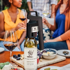 Coravin - Bộ dụng cụ chiết rượu Timeless Six+ màu Mist - 14 món