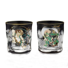 Aderia - Fujin Raijin - Bộ ly thủy tinh - 0.3L - 2 cái