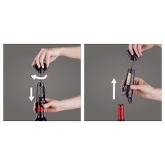 Dụng cụ khui rượu Vacu Vin Twister - 20cm