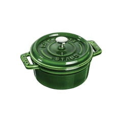 Nồi gang tròn Staub - Màu xanh rêu