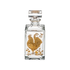 Vista Alegre - Bình Decanter whisky Golden hình gà vàng
