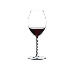 Hộp 1 ly RIEDEL - Fatto A Mano Old World Syrah Black White Twisted 4900/41BWT