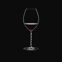 Hộp 1 ly RIEDEL - Fatto A Mano Old World Syrah Black White Twisted 4900/41BWT