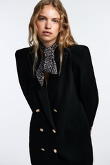 Áo khoác Blazer khuy vàng đệm vai Zara Auth New Tag có sẵn 2731/285 2731285 2761/244 2761244