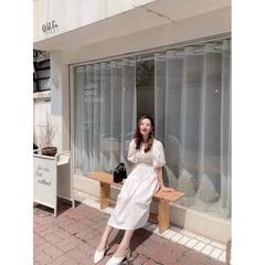 Váy dáng dài kèm áo len phối ngoài Zara Auth New tag có sẵn 5644/815 5644815