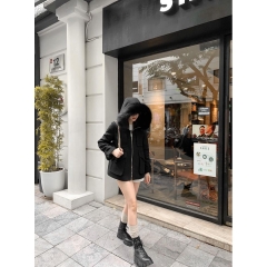 Áo khoác Dạ có mũ Zara Auth New tag có sẵn 8410/298 8410298