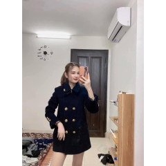 Áo khoác Dạ cao cấp đính khuy ZARA Auth New tag có sẵn 8331/720 8331720