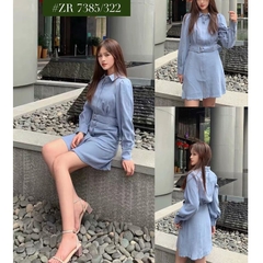 Váy kèm belt dáng ngắn Zara Auth new tag có sẵn