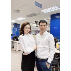 Áo sơ mi cổ tròn Zara Auth new tag có sẵn