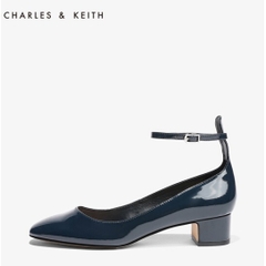 Giày nữ Charles & Keith màu xanh navy CK1-60920070