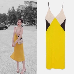 Váy hai dây dáng dài Zara Auth new tag có sẵn 5189/170 5189170