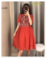 Váy dáng ngắn họa tiết có lót trong Zara Auth New Tag có sẵn 5598/152 5598152