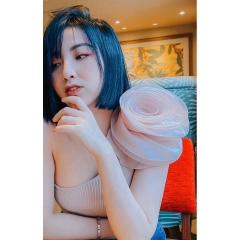 Áo kiểu len lệch vai đính hoa Zara Auth new tag có sẵn 2142/020 2142020