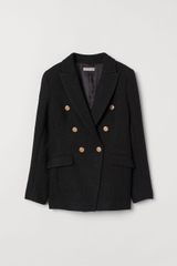 Áo blazer dạ tweed chiết eo dáng ôm H&M Auth New Tag có sẵn 0966292002