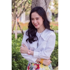 Áo cổ sen Zara Auth new tag có sẵn