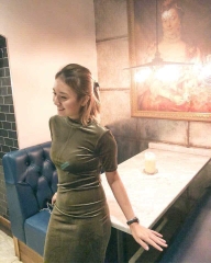 Váy mặt nhung dáng dài body Zara Auth New Tag có sẵn 2878/812 2878812