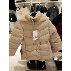 Áo Khoác phao mũ lót lông Zara Auth new tag có sẵn 1938/703 1938703