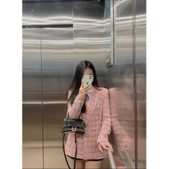 Áo khoác blazer đệm vai Zara auth new tag có sẵn 7822/107 7822107