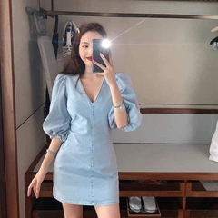 Váy jean dáng ngắn Zara Auth new tag có sẵn 8527/001 8527001