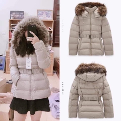 Áo khoác phao có mũ Zara Auth new tag có sẵn 0518/243 0518243