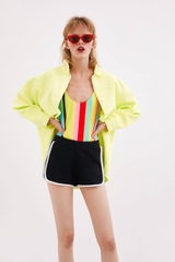 Quần Short dáng thể thao viền trắng Zara Auth New Tag có sẵn 5643/316 5643316