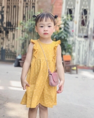 Váy cánh tiên chấm bi trắng HM auth 0928133009
