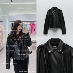 Áo khoác da Biker giả da Zara Auth New Tag có sẵn 3427/720 3427/782 3427/003 3427/780