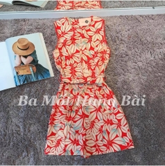 Jumpsuit dáng ngắn đai eo Mango Auth New Tag có sẵn 51970647