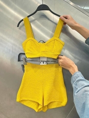 Set đồ bơi croptop mustard Zara Auth New Tag có sẵn 4886/026 4886/032 4886026 4886032