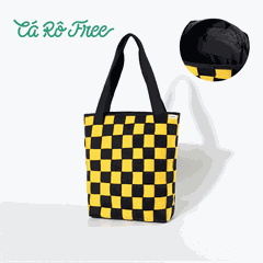 Túi tote CÁ RÔ FREE