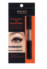 Chuốt mi hai đầu Browit by Nongchat 2 in 1 Universal Mascara and Eyeliner #Jet Back