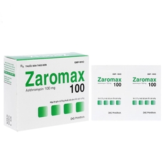 Zaromax 100 DHG (Hộp 24 gói x 0,75g)