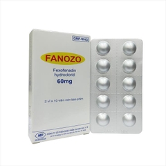 Fanozo 60 Mebiphar (Hộp 02 vỉ x 10 viên) (T/376H)